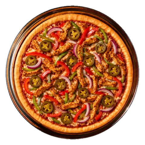Hot Chicken pizza