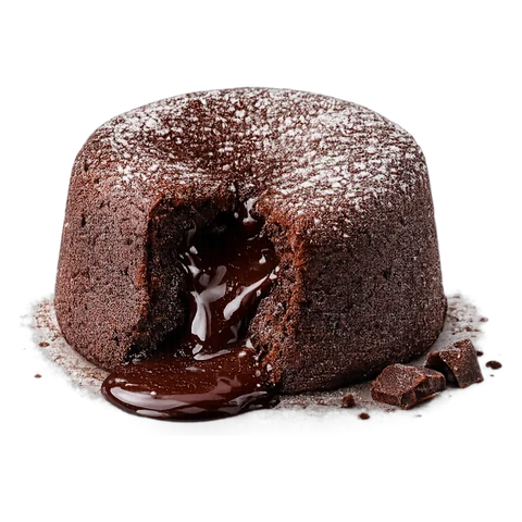 Hot choco cakes
